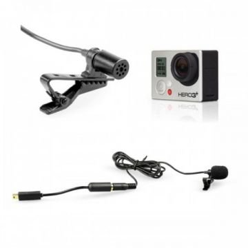 Boya BY-LM20 GoPro Hero 2 3 3+ 4 Yaka Mikrofonu
