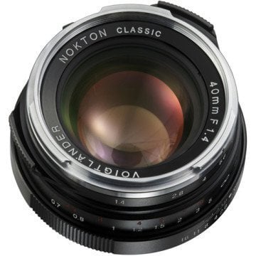 Voigtlander Nokton F1.4/40mm VM SC Lens