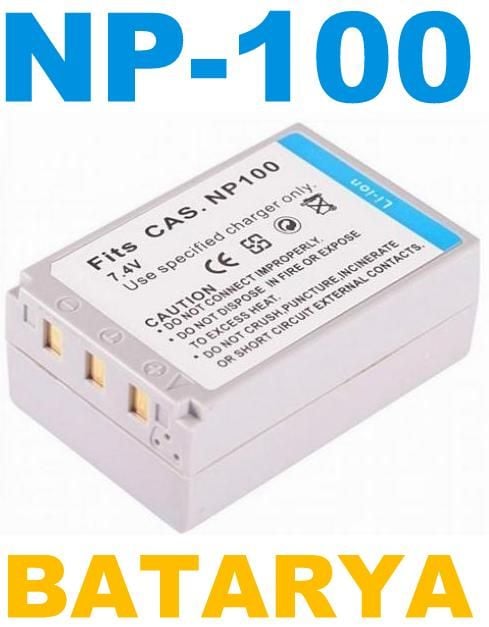 Sanger Casio NP100 Fotoğraf Makinesi Batarya