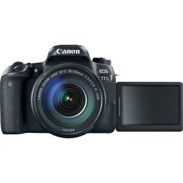 Canon EOS 77D 18-135mm NANO DSLR Fotoğraf Makinesi