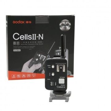 Godox Cells II-Nıkon 1/8000s Radyo Kanallı Tetikleyici