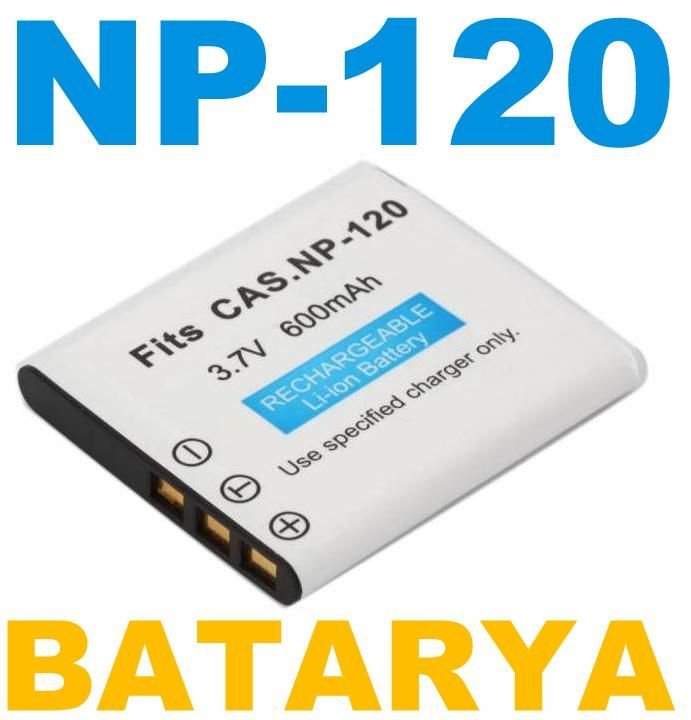 Sanger Casio NP120 Fotoğraf Makinesi Batarya