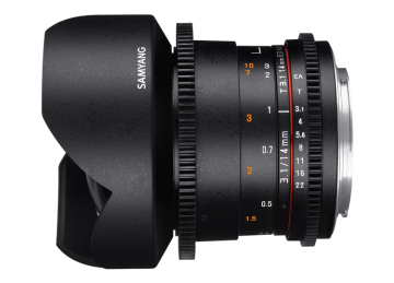 Samyang 14mm T3.1 ED AS IF UMC II Full Frame Canon EF Uyumlu Lens