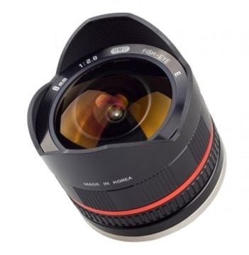 Samyang 8mm f/2.8 UMC Fisheye MİRRORLESS Fuji Uyumlu Lens