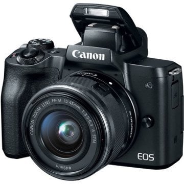 Canon EOS M50 15-45mm Aynasız DSLR Foto Makinesi