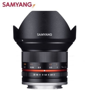 Samyang 12mm f/2.0 Mirrorless WideAngel Fuji Uyumlu Lens