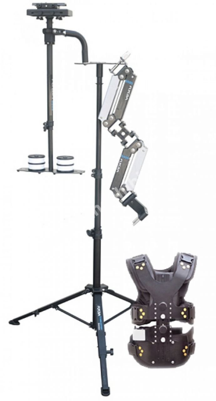 Steadicam Flycam 5500 Yeni Çift Yaylı Kamera Sabitleyici