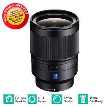 Sony SEL 35mm f/1.4 ZA Carl Zeiss Lens