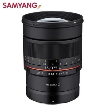 Samyang MF 85mm f 1.4 Nikon Z Mount Uyumlu Lens