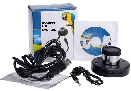 Bushman CCD Kamera Teleskopla Resim ve Video Çekimi İçin