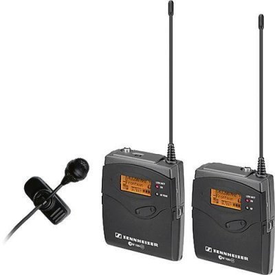 Sennheiser EW122p-G3 Yaka Tipi Telsiz Kamera Mikrofon Seti