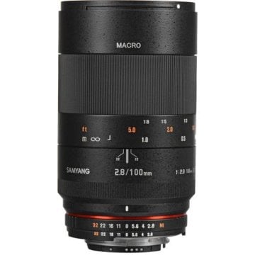 Samyang 100mm f/2.8 ED UMC Canon Uyumlu Macro Lens