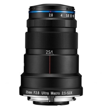 Laowa 25mm f / 2.8 2.5-5X Ultra Macro Sony E Uyumlu Lens