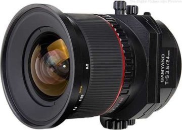 Samyang 24mm T-S F/3.5 ED AS UMC Tilt / Shift DSLR Canon Uyumlu Lens