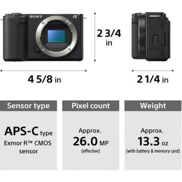 Sony ZV-E10 II 16-50mm OSS II Lens Kit