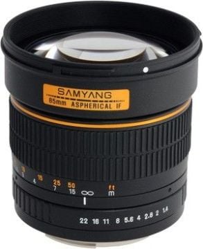 Samyang 85mm f/1.4 IF MC Aspherical Lens