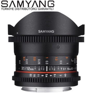 Samyang 12mm T3.1 VDSLR Lens