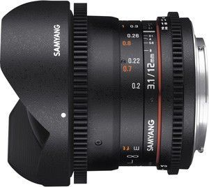 Samyang 12mm T3.1 VDSLR Lens
