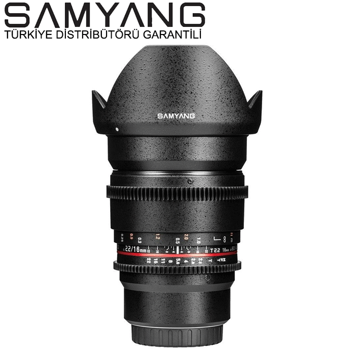Samyang 16mm T2.2 ED AS UMC CS VDSLR Lens