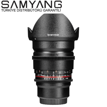 Samyang 16mm T2.2 ED AS UMC CS VDSLR Lens