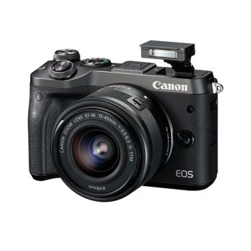 Canon EOS M6 15-45mm Aynasız DSLR Fotoğraf Makinesi