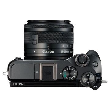 Canon EOS M6 15-45mm Aynasız DSLR Fotoğraf Makinesi