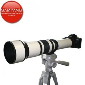 Samyang 650-1300mm MC IF f/8-16 Lens + T Mount Adaptör