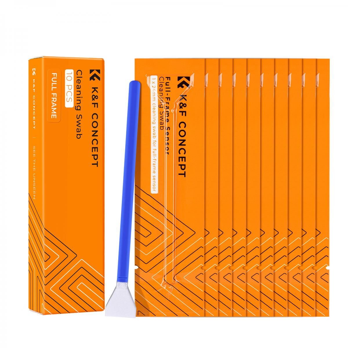 Temizleme Çubuğu Seti K&F Concept 24mm APS Format Temizleme Çubuğu Seti