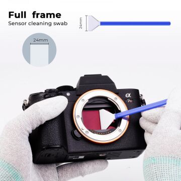 Temizleme Çubuğu Seti K&F Concept 24mm APS Format Temizleme Çubuğu Seti