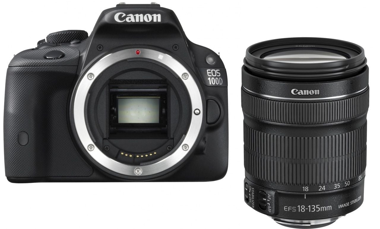 Canon EOS 100D 18-135 IS DSLR Fotoğraf Makinesi