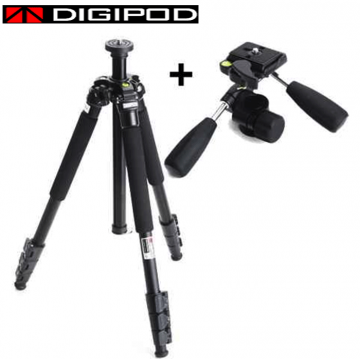 Digipod A-2541N Pro Tripod + PH-223 3 Yönlü Tripod Başlığı