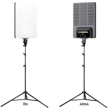 Gdx P300TS Bicolor 80w Sürekli Işık 3'lü Set