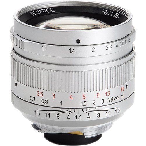 7artisans 50mm F1.1 Fixed Lens-Leica TL/SL-Mount Gümüş