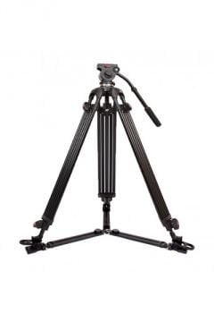JieYang JY0508AC G Spreader Karbon Fiber Video Tripod