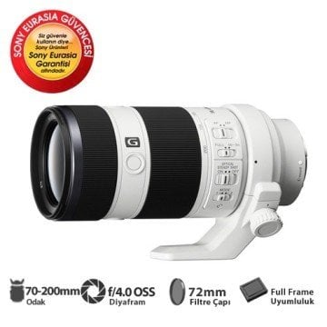 Sony SEL 70-200mm f/4.0G FE OSS Lens - Sony E Mount