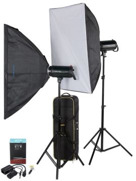 Golden Eagle X-400 2'li Pro Paraflaş Kit
