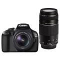 Canon EOS 1100D 18-55mm + 75-300mm DSLR Fotoğraf Makinesi