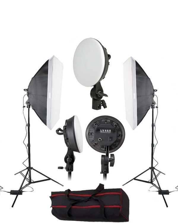 Golden Eagle LV-460 2 Adet 5500K Led Işık Softbox