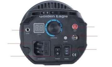 Golden Eagle L6 600W Ekonomik 3 Lü Paraflaş Set Çantalı