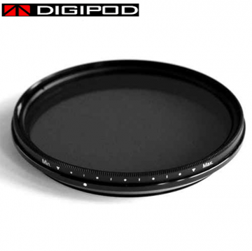 Digipod 77mm Fader Ayarlanabilir 2-8 Stop ND Filtre