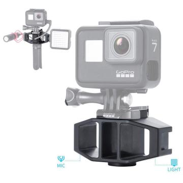 Vijim GP-1 GoPro Mikrofon Çevirici Yuvalı Çerçeve