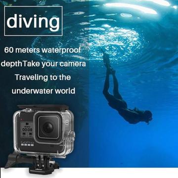 Ulanzi G8-1 GoPro Hero 8 Black Su Geçirmez Housing