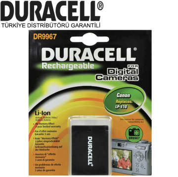Duracell LP-E10 Canon Batarya