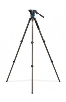 Benro C-373FBS8 Carbon Fiber Hidrolik Profesyonel Video Tripod Kit
