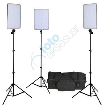 Fanciercm480D Led 3 Adet Sürekli Işık