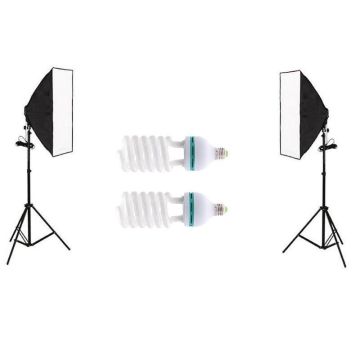 Fancier 150w 50x70 İkili Softbox Sürekli Işık