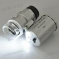 60X LED IŞIKLI LUP - MİNİ & ÇANTALI