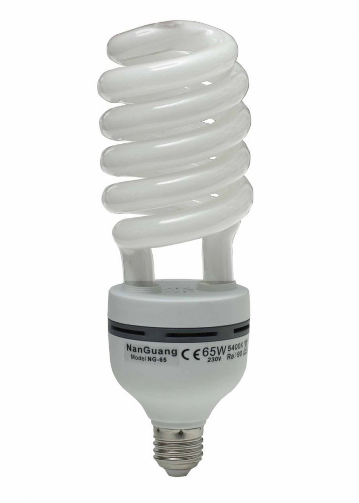 Nanguang 65W 5400K Daylight Spiral Ampul Sürekli Işık