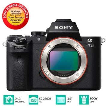 Sony A7 II Full Frame Aynasız DSLR Fotoğraf Makinesi