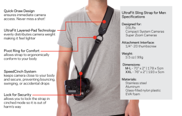 Joby UltraFit Sling Strap For Women M-XL Omuz Askısı